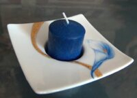 “CALLA FLOWER” CANDLE HOLDER